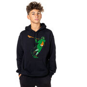 Guys Lacrosse Hooded Sweatshirt - Lacrosse Leprechaun