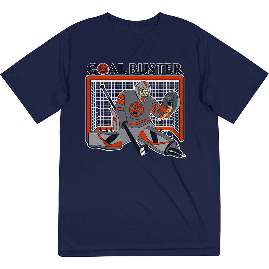 Hockey Short Sleeve Performance Tee - Goal Buster