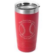 Baseball 20 oz. Double Insulated Tumbler - Icon