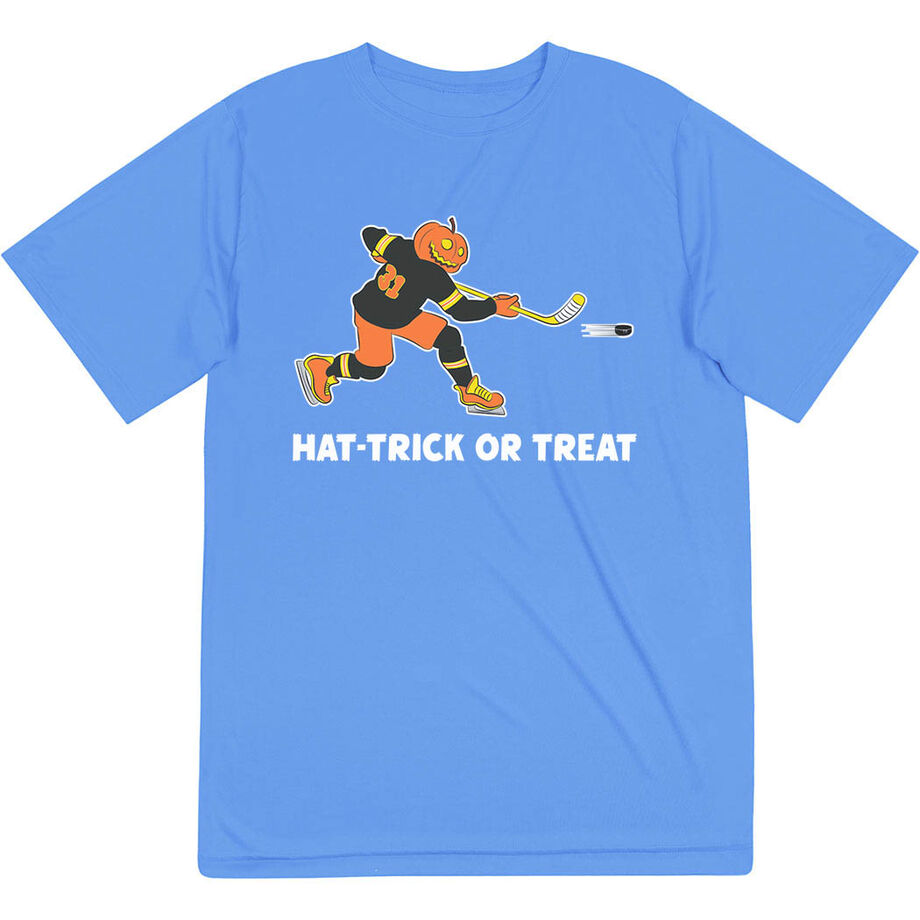 Hockey Short Sleeve Performance Tee - Hat-Trick or Treat