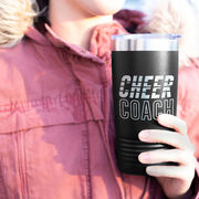 Cheerleading 20 oz. Double Insulated Tumbler - Cheer Coach