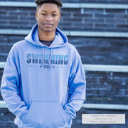 Swimming Hooded Sweatshirt - Swimming USA