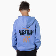 Basketball Hooded Sweatshirt - Nothing But Net (Back Design)