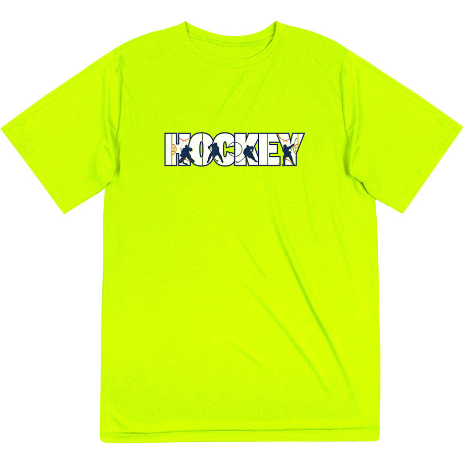 Hockey Short Sleeve Performance Tee - Hockey Life
