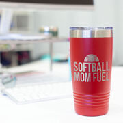 Softball 20oz. Double Insulated Tumbler - Softball Mom Fuel