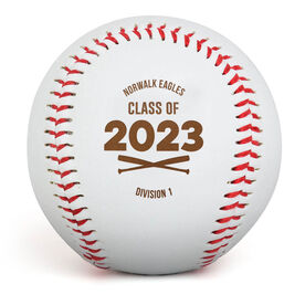 Engraved Baseball - Graduation