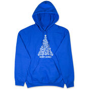 Lacrosse Hooded Sweatshirt - Merry Laxmas Tree