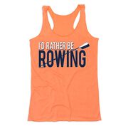 Crew Women's Everyday Tank Top - I'd Rather Be Rowing