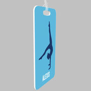 Gymnastics Bag/Luggage Tag - Personalized Gymnast Girl