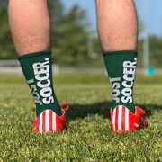 Soccer Woven Mid-Calf Socks - Just Soccer