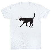 Hockey Tshirt Short Sleeve Howe the Hockey Dog