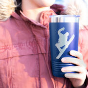 Snowboarding 20 oz. Double Insulated Tumbler - Silhouette