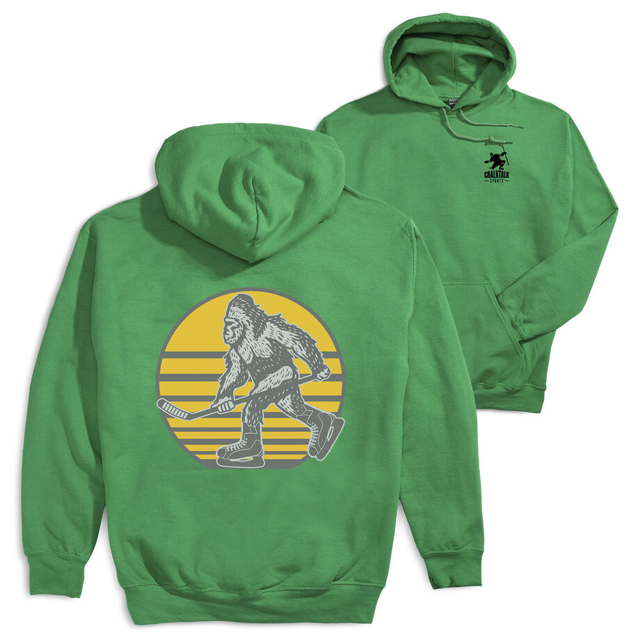 Hockey Hooded Sweatshirt - BigSkate (Back Design)