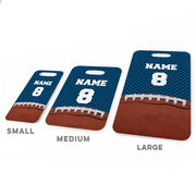 Football Bag/Luggage Tag - Personalized Football Image