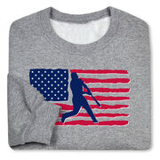 Baseball Crewneck Sweatshirt - Baseball Land That We Love