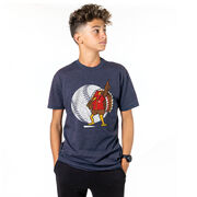 Baseball Short Sleeve T-Shirt - No Fowl Balls