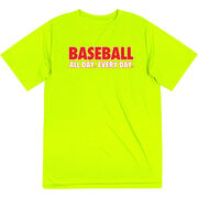 Baseball Short Sleeve Performance Tee - Baseball All Day Everyday