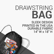 Basketball Drawstring Backpack - Hoop Loops 