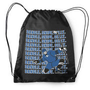 Hockey Drawstring Backpack - Dangle Snipe Celly Player