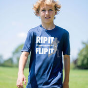 Baseball Short Sleeve Performance Tee - Rip It Flip It