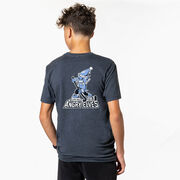 Hockey Short Sleeve T-Shirt - South Pole Angry Elves (Back Design)