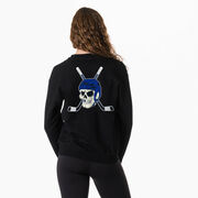 Hockey Crewneck Sweatshirt - Chill to the Bone (Back Design)