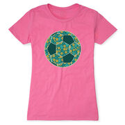 Soccer Women's Everyday Tee - Summer Kicks