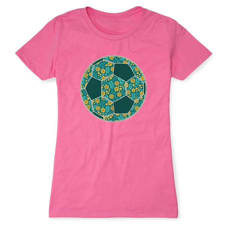 Soccer Women's Everyday Tee - Summer Kicks