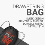 Wrestling Drawstring Backpack - Blood Time