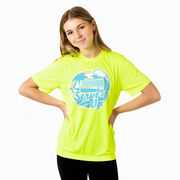 Volleyball Short Sleeve Performance Tee - Serve's Up
