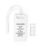 Gymnastics Bag/Luggage Tag - Personalized Coach
