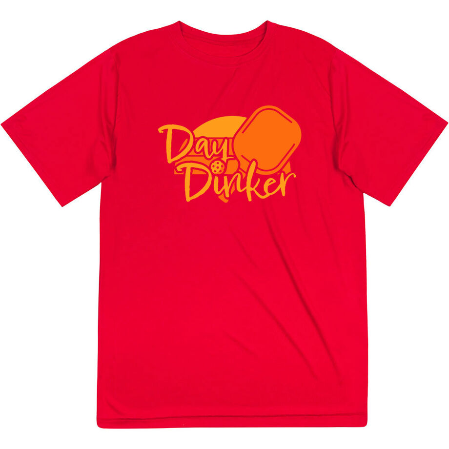 Pickleball Short Sleeve Performance Tee - Day Dinker