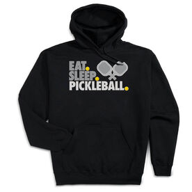 Pickleball Hooded Sweatshirt - Eat. Sleep. Pickleball