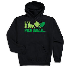 Pickleball Hooded Sweatshirt - Eat. Sleep. Pickleball