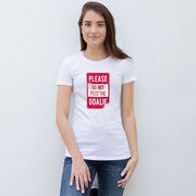 Hockey Women's Everyday Tee - Don't Feed The Goalie