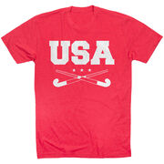 Field Hockey T-Shirt Short Sleeve - USA