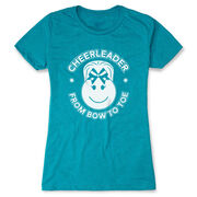 Cheerleading Women's Everyday Tee - Cheerleader From Bow To Toe