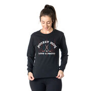 Hockey Tshirt Long Sleeve - Loud and Proud Hockey Mom