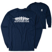 Hockey Tshirt Long Sleeve - Band of Brothers (Back Design)