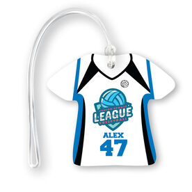 Volleyball Jersey Bag/Luggage Tag - Custom Team Logo