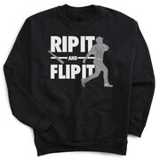 Baseball Crewneck Sweatshirt - Rip It Flip It