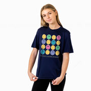 Softball Short Sleeve Performance Tee - Softball Makes Me Happy