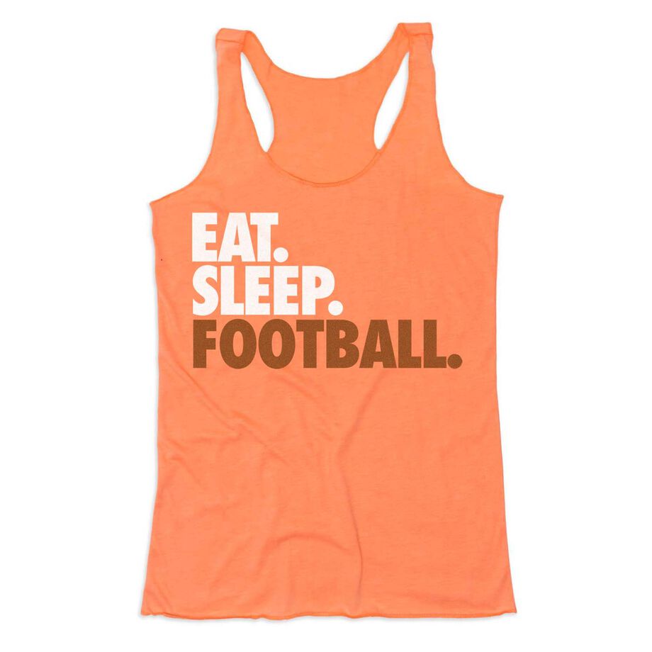 Football Women's Everyday Tank Top - Eat. Sleep. Football
