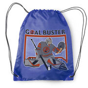 Hockey Drawstring Backpack - Goal Buster