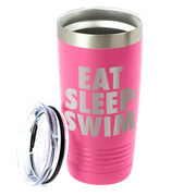 Swimming 20 oz. Double Insulated Tumbler - Eat Sleep Swim