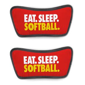 Softball Repwell&reg; Sandal Straps - Eat. Sleep. Softball.