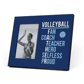 Volleyball Photo Frame - Volleyball Father Words