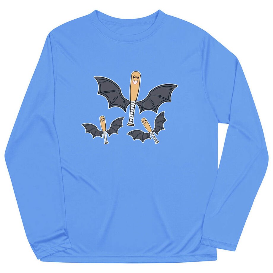 Baseball Long Sleeve Performance Tee - It's Bats