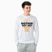 Basketball Long Sleeve Performance Tee - Nothin But Net