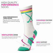 Field Hockey Mid-Calf Sock - Striker